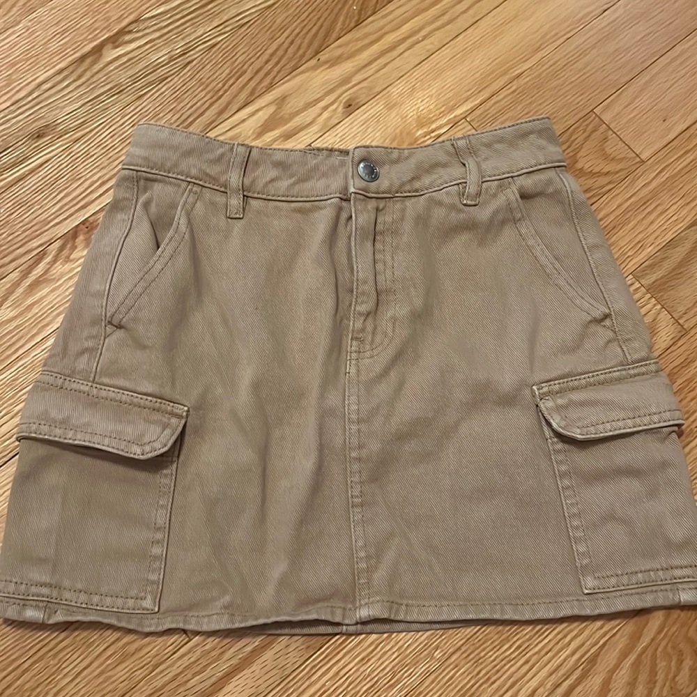 Brown/Tan denim pacsun skirt